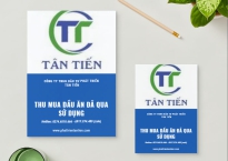THU MUA DẦU ĂN ĐÃ QUA SỬ DỤNG TẬN NƠI