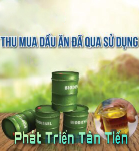 Thu mua dầu ăn qua sử dụng toàn quốc